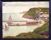 Georges Seurat Port-en-Bessin oil painting picture wholesale